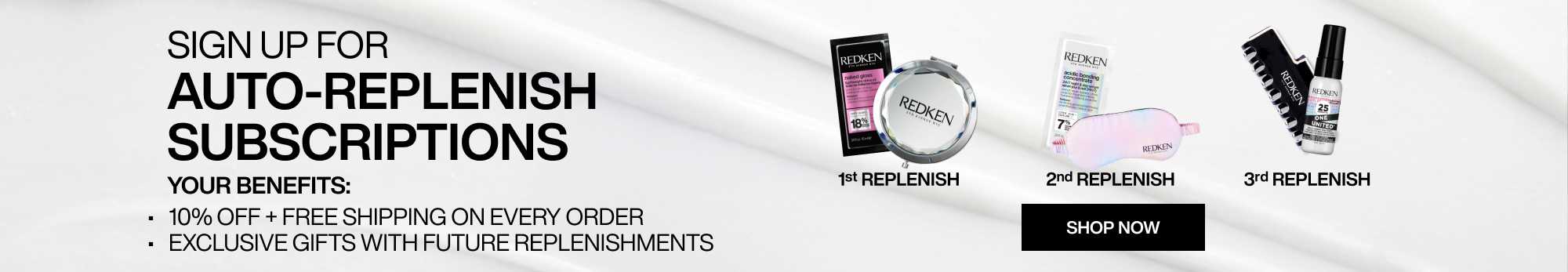 Redken Refillable Shampoo and Conditioner Offers